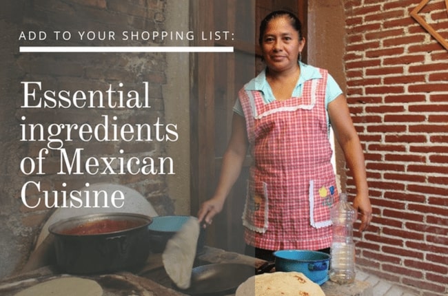 Mexican Lady making tortillas